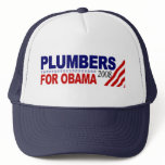 Plumbers for Obama 2008 hats