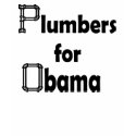 Plumbers for Obama t-shirts by ObamaRama Plumbers for Obama t-shirts