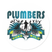 Plumbers Gone Wild stickers