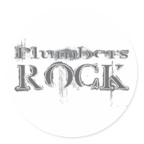 Plumbers Rock stickers