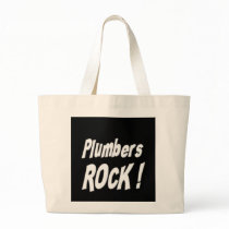 Plumbers Rock! Tote Bag by TShirtDotCom Plumbers Rock! Tote Bag