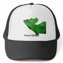 Plumed Basilisk Mesh Hats