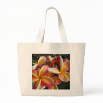 plumeria canvas bags