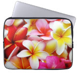 Plumeria Frangipani Hawaii Flower Customized Laptop Computer Sleeve