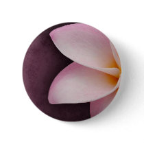 Plumeria in pink buttons by perfectpostage Plumeria in pink buttons