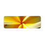 Plumeria Return Address Label