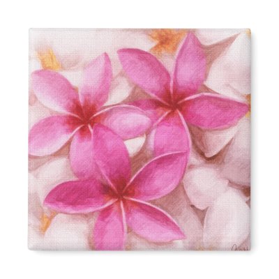 Plumeria Fridge Magnets