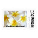 plumeria, Maui Here We Come! postage by girl374329 plumeria, Maui Here We Come! postage