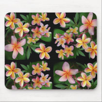 Plumeria mousepads