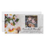Plumeria Orchid Lei in Sand Photocard Picture Card