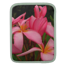 Plumeria Photo by Trevor Star Sleeve For iPads
