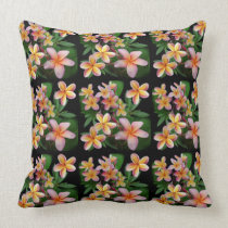 Plumeria pillows
