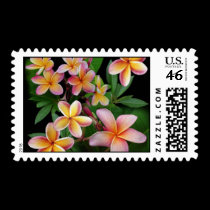 Plumeria stamps