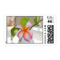 Plumeria stamp
