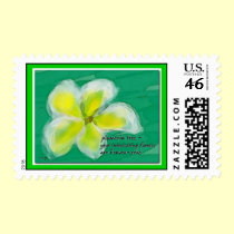 Plumeria Postage postage