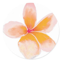 Plumeria Sticker by DesignsbyLenila Plumeria Sticker