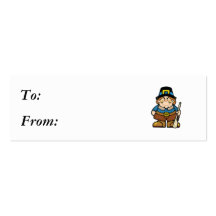 plump lil pilgrim business card