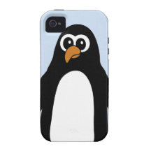 Plump Penguin iPhone 4/4S Cover