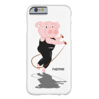 Plump Pig Jumping Rope Barely There iPhone 6 Case