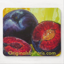 Plums Mouse Pad mousepads by OriginalsbyParis Plums Mouse Pad mousepads