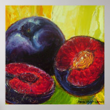 Plums Print