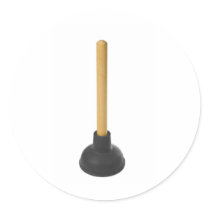 plunger - rubber suction cup stickers