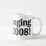 Plunging in 2008! coffee mugs