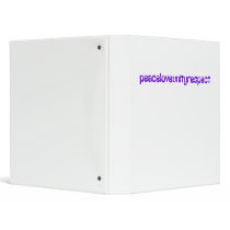 PLUR 3 RING BINDER