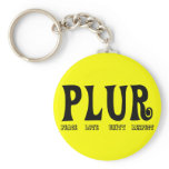 PLUR keychains