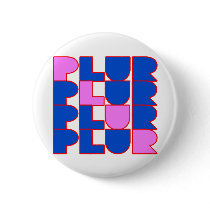 PLUR peace love understanding respect rave kandi buttons