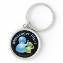 Plus Buddies! Keychain (Black) keychains