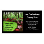 Plush Green Landscape Lawn Care Business business cards