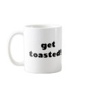 Plush Puffs logo mug