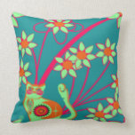 PLUSH TOSS PILLOWS - KITTY CAT FLOWER DESIGN GIFTS pillows