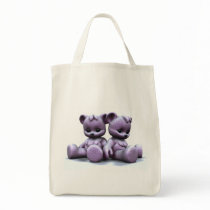 Plushie Pink Bears 2 Bag by AlexButler Plushie Pink Bears 2 Bag