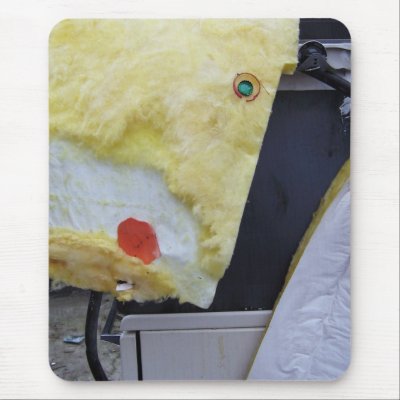Plushy Junk Mouse Pad by mmargot