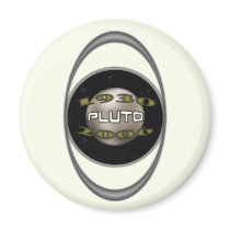 Pluto Commemorative 1930-2006 Magnet