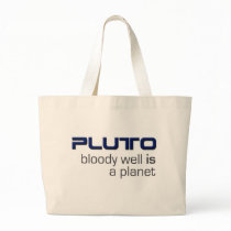Pluto Is A Planet Tote Bag