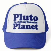 Pluto is still my favorite Planet hats