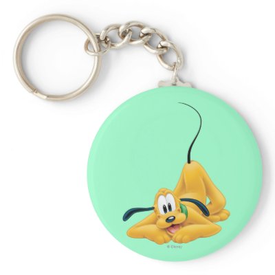 Pluto Laying Down 1 keychains