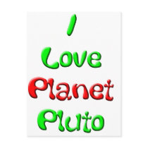 Pluto postcards