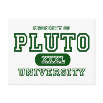 Pluto University postcards