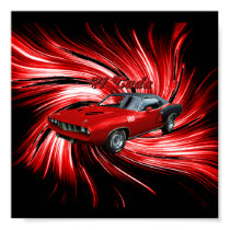 Plymouth Cuda Poster posters