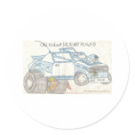 Plymouth Duster text Sticker