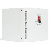 Plymouth Fife and Drum Corps 1" 3-Ring Binder