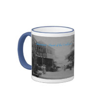 Plymouth - George Street & Parliament Street mugs by CHOLOEPUS Plymouth - George Street & Parliament Street mugs