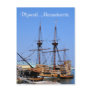 Plymouth Massachusetts Mayflower Ship Postcard