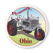Plymouth, Ohio Fridge Magnets