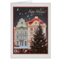 Plzen - Christmas Tree (WR) Greeting Card