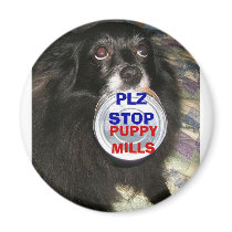 PLZPLZSTOPPUPPYMILLS magnets by PetsRFouRLife PLZPLZSTOPPUPPYMILLS magnets